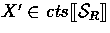 $X' \in \Contents{\Sees_R}$