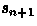 $s_{n+1}$